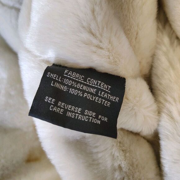 Vintage Y2K Penny Lane Faux Fur Trim Suede Coat Womens Size XL Boho - Picture 11 of 16